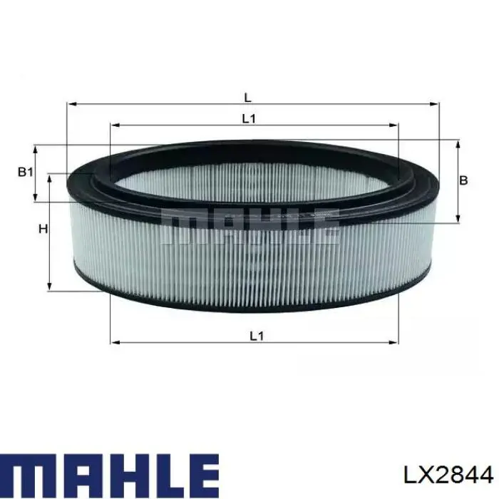LX2844 Mahle Original Filtro de ar
