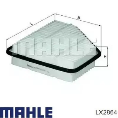 Filtro de ar Mahle Original LX2864 preço, a partir de 15,10 USD