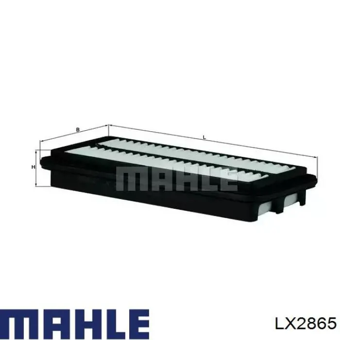 Filtro de ar Mahle Original LX2865 preço, a partir de 9,58 USD