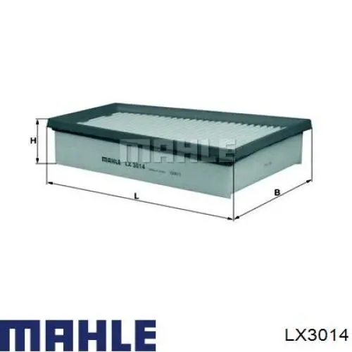 Filtro de ar Mahle Original LX3014 preço, a partir de 12,72 USD