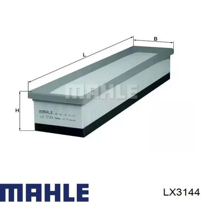 Filtro de ar Mahle Original LX3144 preço, a partir de 11,69 USD