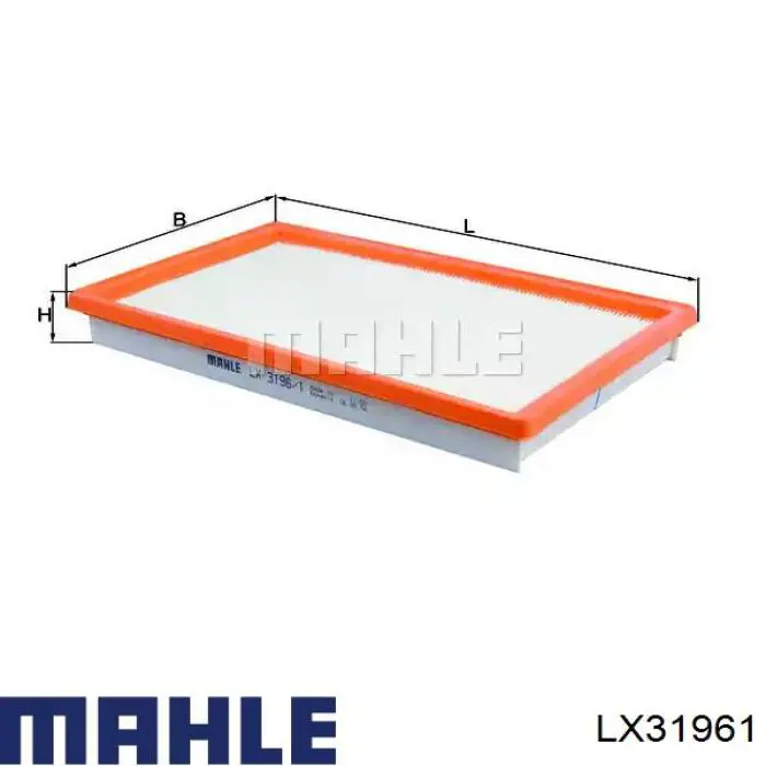 Filtro de ar Mahle Original LX31961 preço, a partir de 6,95 USD