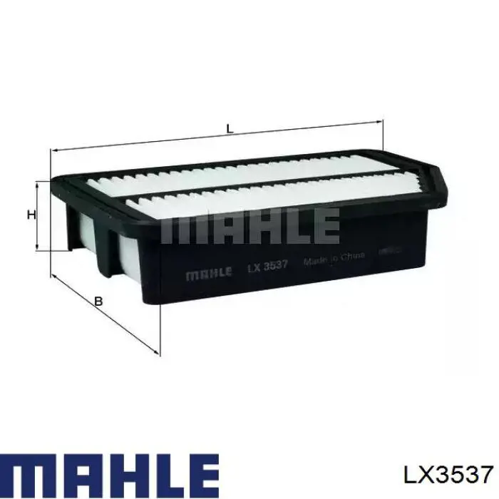 Filtro de ar Mahle Original LX3537 preço, a partir de 13,59 USD