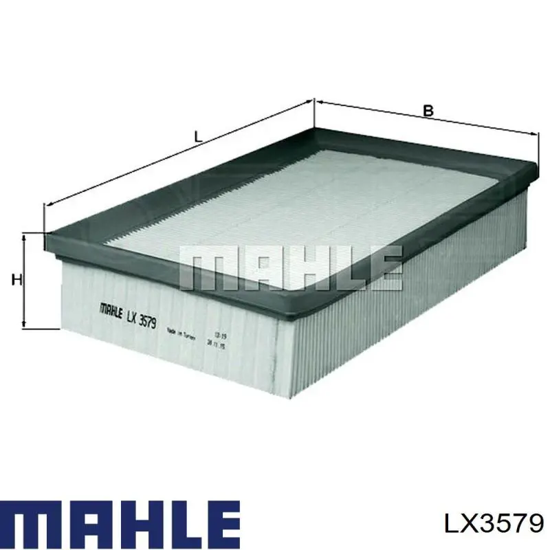 LX3579 Mahle Original Filtro de ar