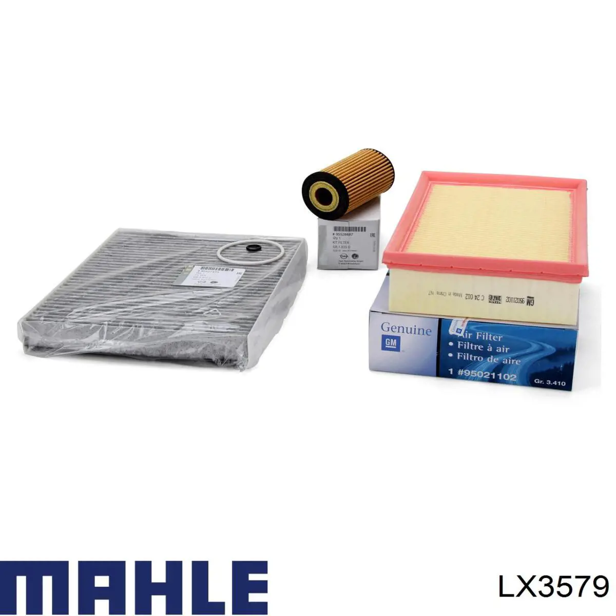 Filtro de ar Mahle Original LX3579 preço, a partir de 16,88 USD