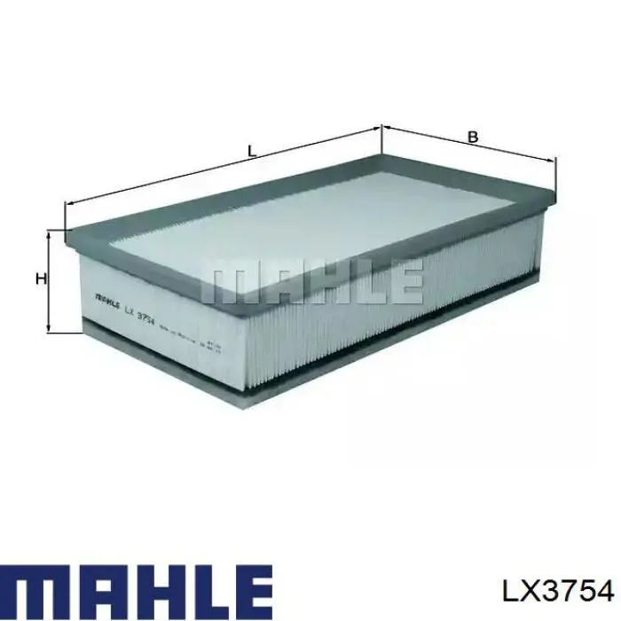 Filtro de ar Mahle Original LX3754 preço, a partir de 13,70 USD