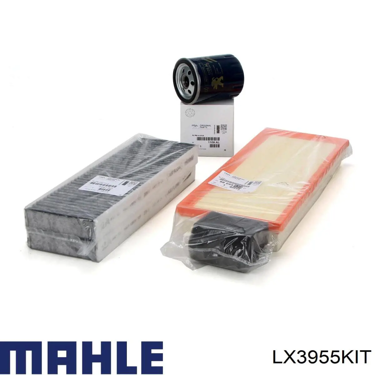 Filtro de ar Mahle Original LX3955KIT preço, a partir de 13,05 USD