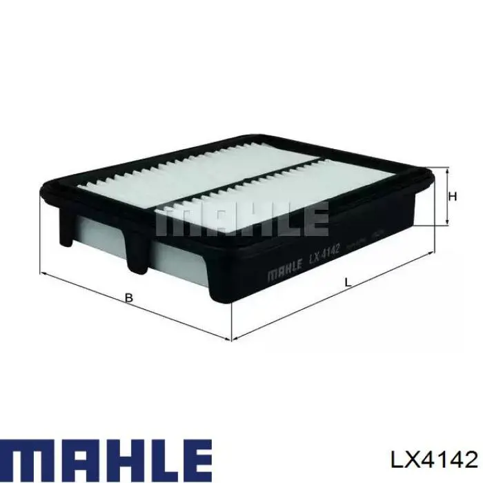 Filtro de ar Mahle Original LX4142 preço, a partir de 13,67 USD