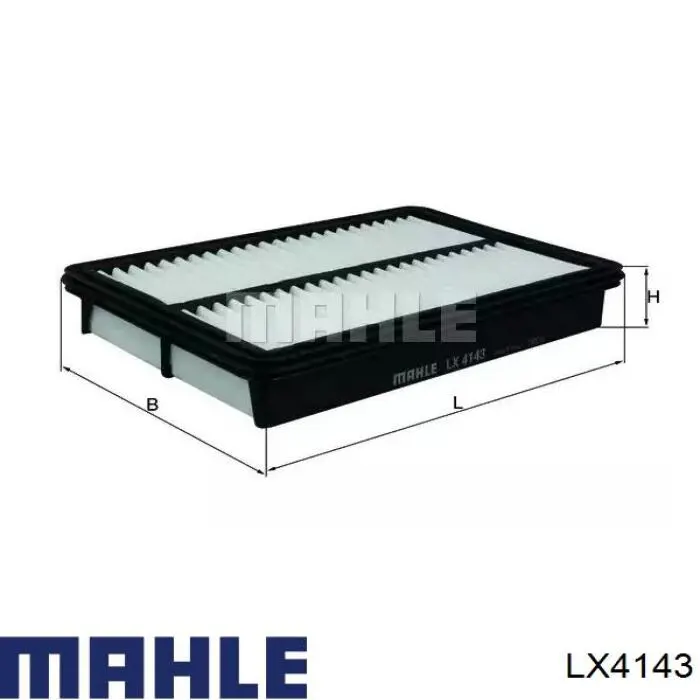 LX4143 Mahle Original Filtro de ar