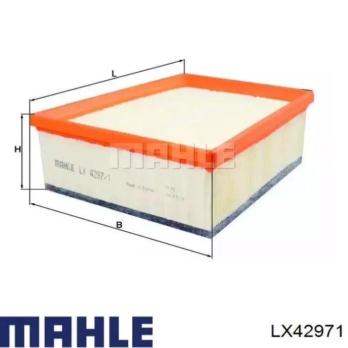 Filtro de ar Mahle Original LX42971 preço, a partir de 11,44 USD