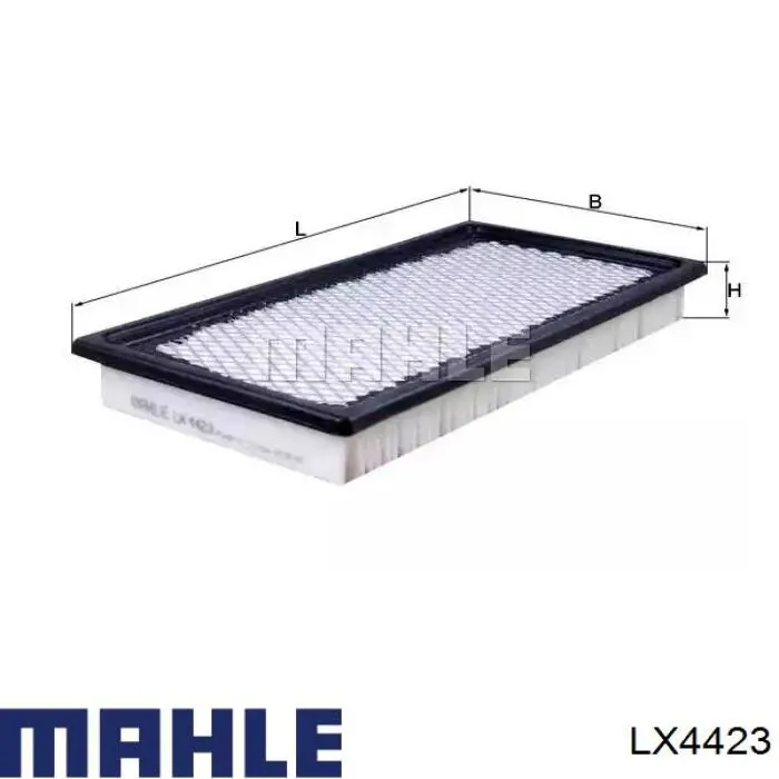 LX4423 Mahle Original Filtro de ar