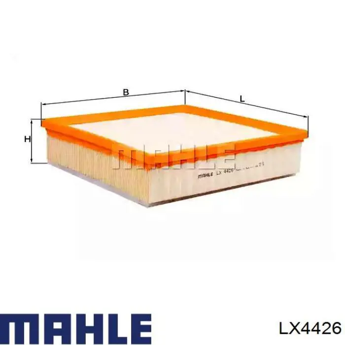 Filtro de ar Mahle Original LX4426 preço, a partir de 23,01 USD