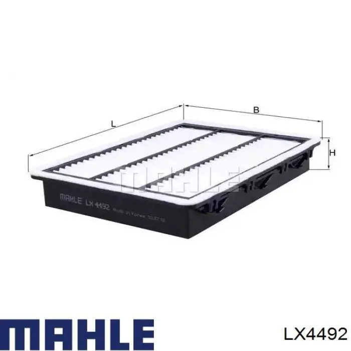 LX4492 Mahle Original Filtro de ar
