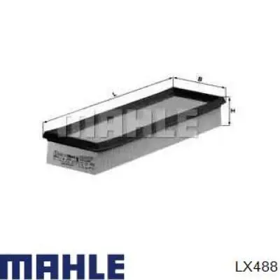 Filtro de ar Mahle Original LX488 preço, a partir de 6,71 USD