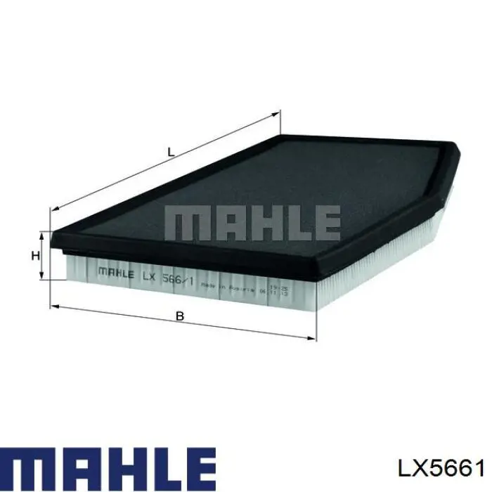 Filtro de ar Mahle Original LX5661 preço, a partir de 14,11 USD