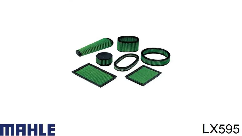 Filtro de ar Mahle Original LX595 preço, a partir de 12,12 USD