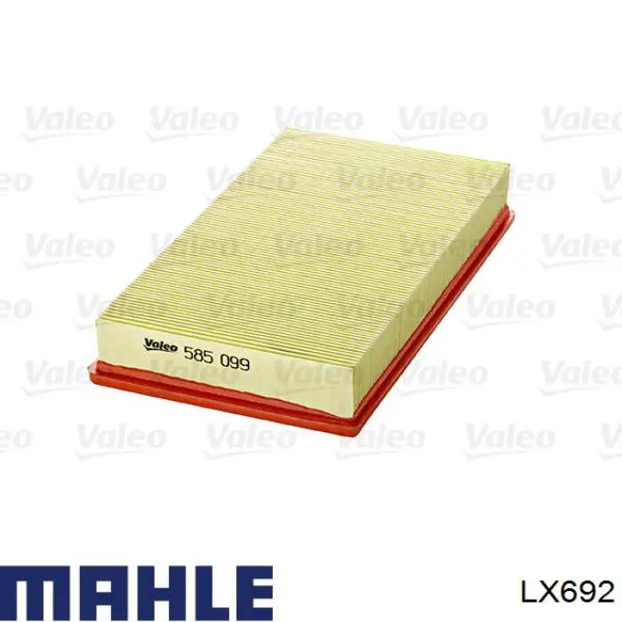 Compre LX692 Mahle Original Filtro de ar