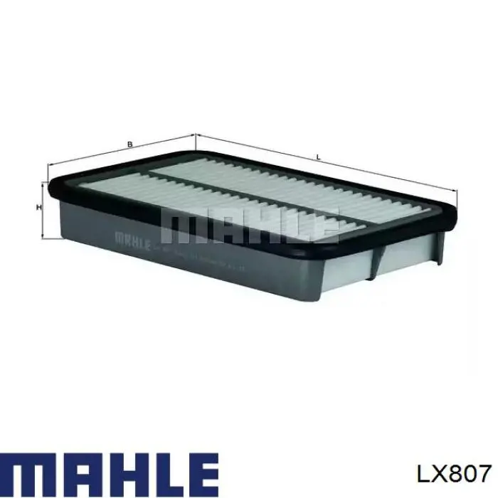 Filtro de ar Mahle Original LX807 preço, a partir de 5,63 USD