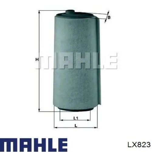 Compre LX823 Mahle Original Filtro de ar