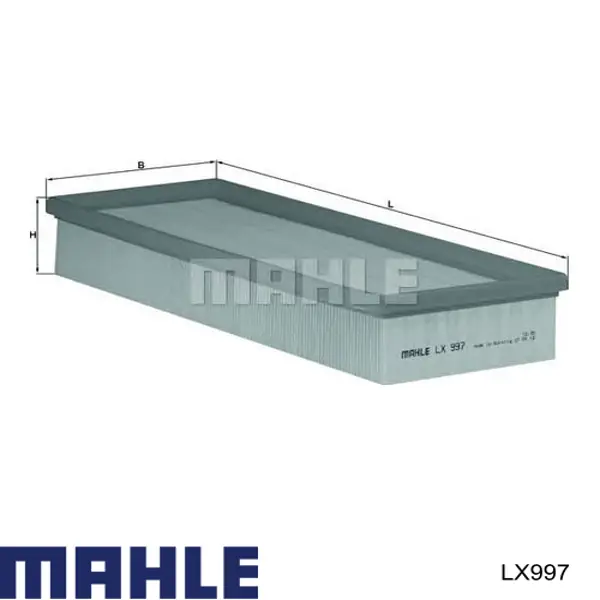 Filtro de ar Mahle Original LX997 preço, a partir de 10,58 USD