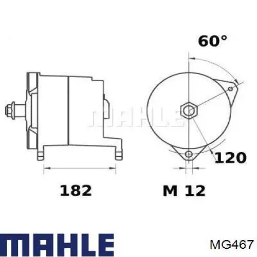 Compre MG467 Mahle Original Gerador
