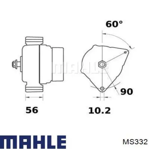 Motor de arranco Mahle Original MS332 preço, a partir de 309,13 USD