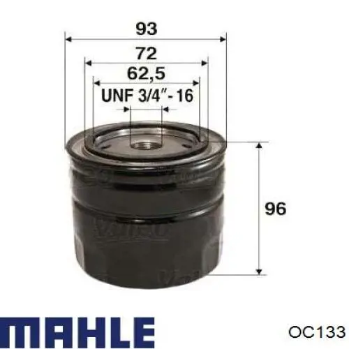 Filtro de óleo Mahle Original OC133 preço, a partir de 8,85 USD
