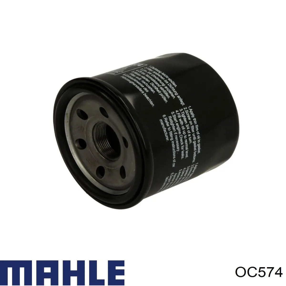 Filtro de óleo Mahle Original OC574 preço, a partir de 7,31 USD