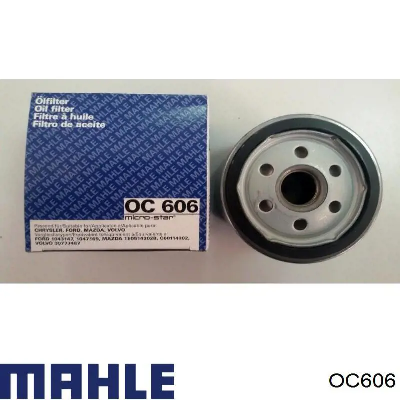 OC606 Mahle Original Filtro de óleo