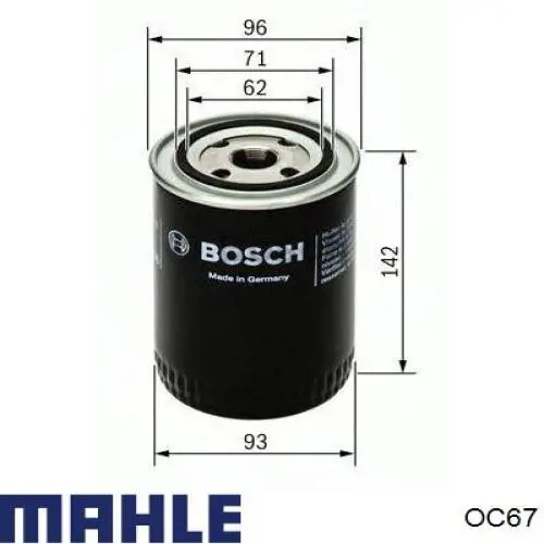 Compre OC67 Mahle Original Filtro de óleo