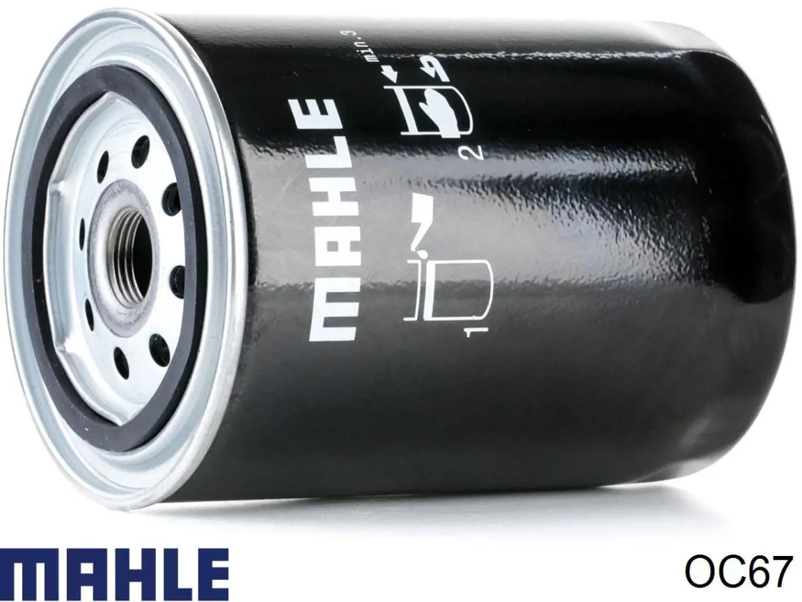 Filtro de óleo Mahle Original OC67 preço, a partir de 6,12 USD