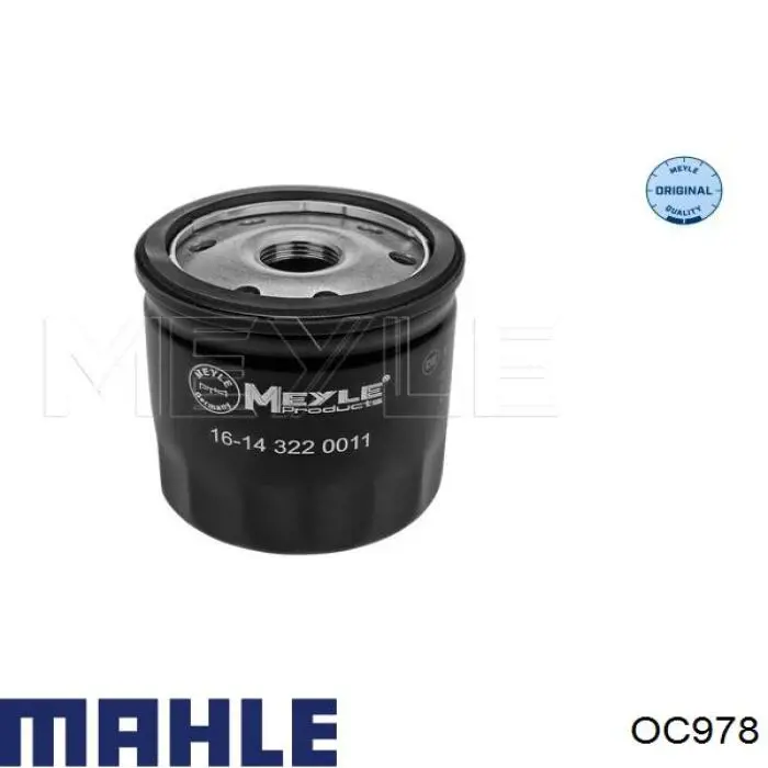 Filtro de óleo Mahle Original OC978 preço, a partir de 7,97 USD