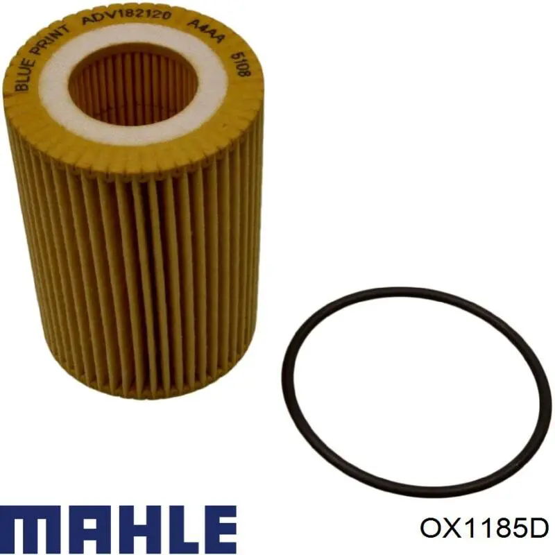 Filtro de óleo Mahle Original OX1185D preço, a partir de 11,99 USD
