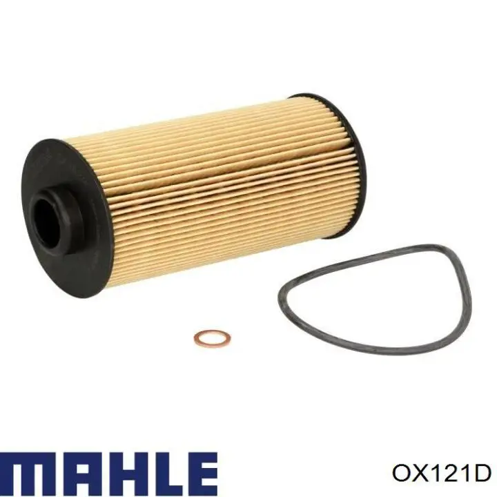 Compre OX121D Mahle Original Filtro de óleo
