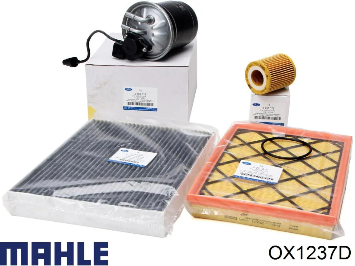 Filtro de óleo Mahle Original OX1237D preço, a partir de 6,26 USD