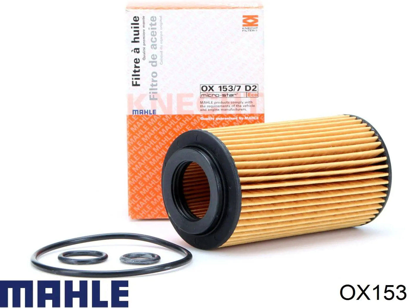 Filtro de óleo Mahle Original OX153 preço, a partir de 7,28 USD