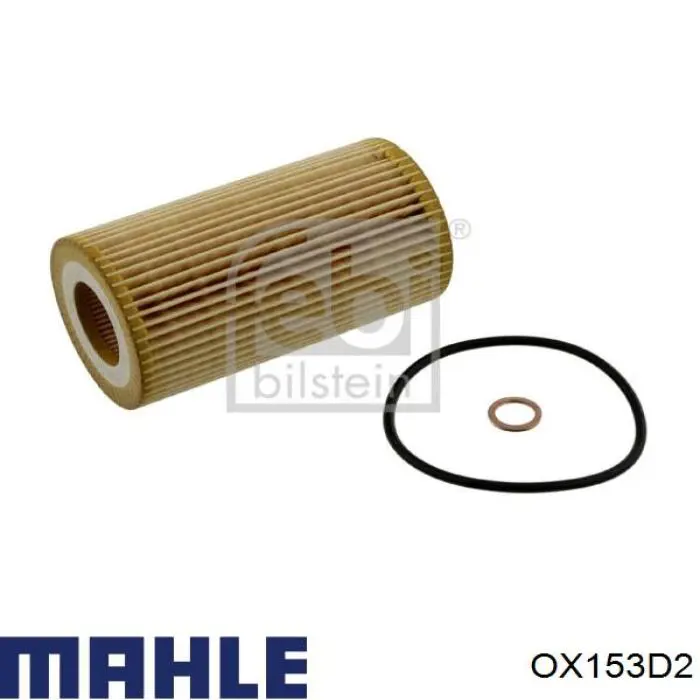 Compre OX153D2 Mahle Original Filtro de óleo
