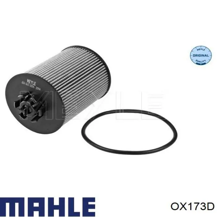 Compre OX173D Mahle Original Filtro de óleo