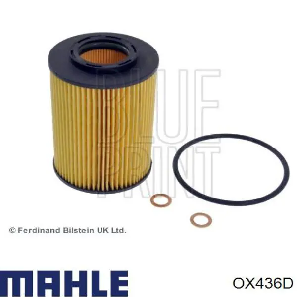 Filtro de óleo Mahle Original OX436D preço, a partir de 7,35 USD
