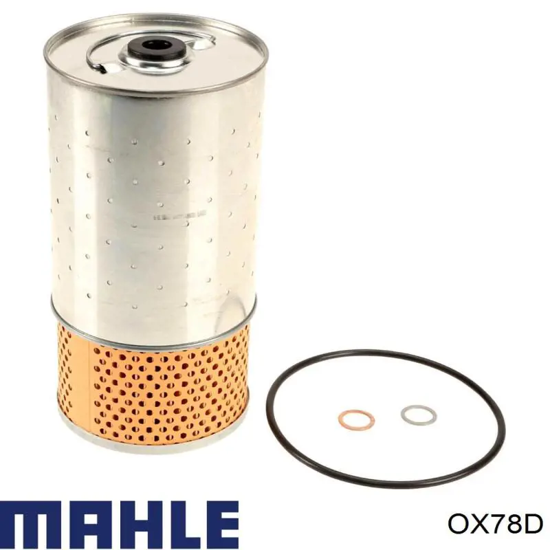 Compre OX78D Mahle Original Filtro de óleo