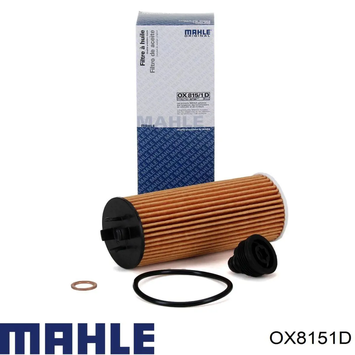 Filtro de óleo Mahle Original OX8151D preço, a partir de 11,33 USD
