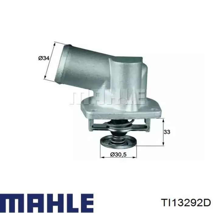Termostato Mahle Original TI13292D preço, a partir de 28,60 USD