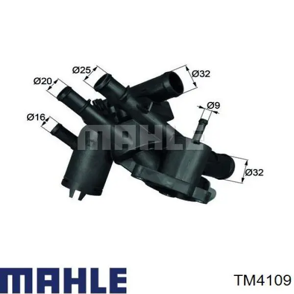 Caixa do termostato Mahle Original TM4109 preço, a partir de 195,98 USD