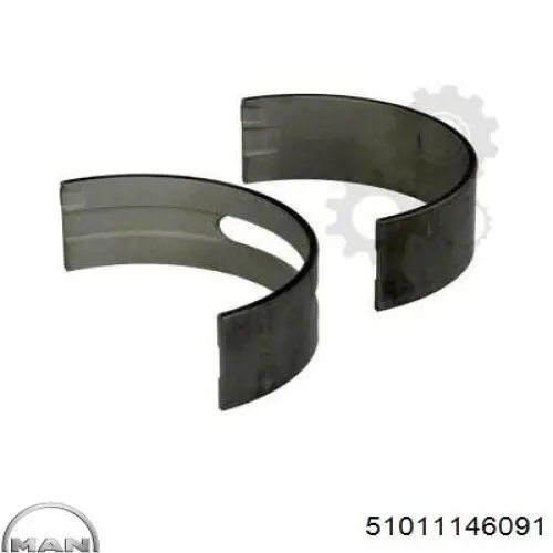 Compre 79235600 Kolbenschmidt Folhas inseridas principais de cambota, kit, padrão (STD)