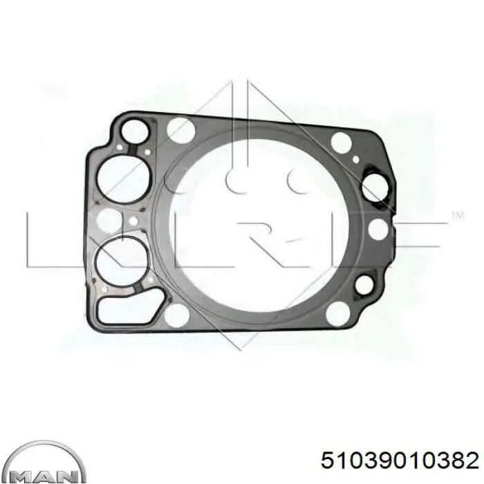 Vedante de cabeça de motor (CBC) MAN 51039010382 preço, a partir de 43,33 USD