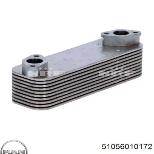 Radiador de óleo MAN 51056010172 preço, a partir de 157,27 USD