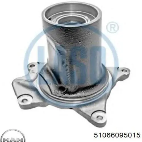 51066095012 MAN Consola de acoplamento viscoso do sistema de esfriamento de suporte