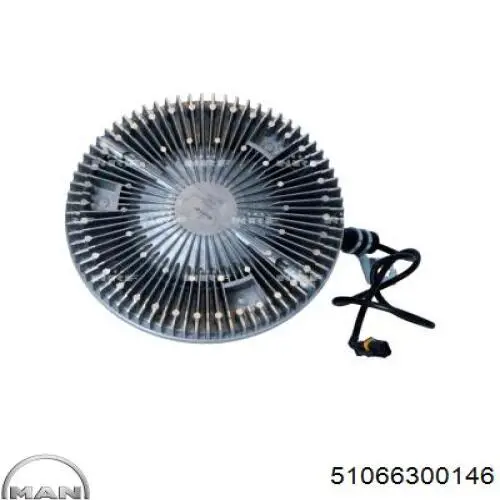 51066300146 MAN Acoplamento viscoso de ventilador de esfriamento