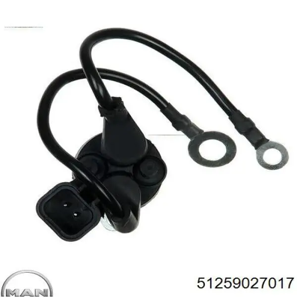 Relê retrator do motor de arranco 51259027015 MAN
