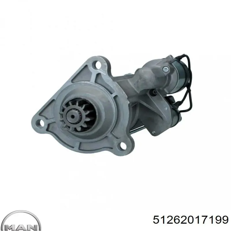Motor de arranco MAN 51262017199 preço, a partir de 320,64 USD